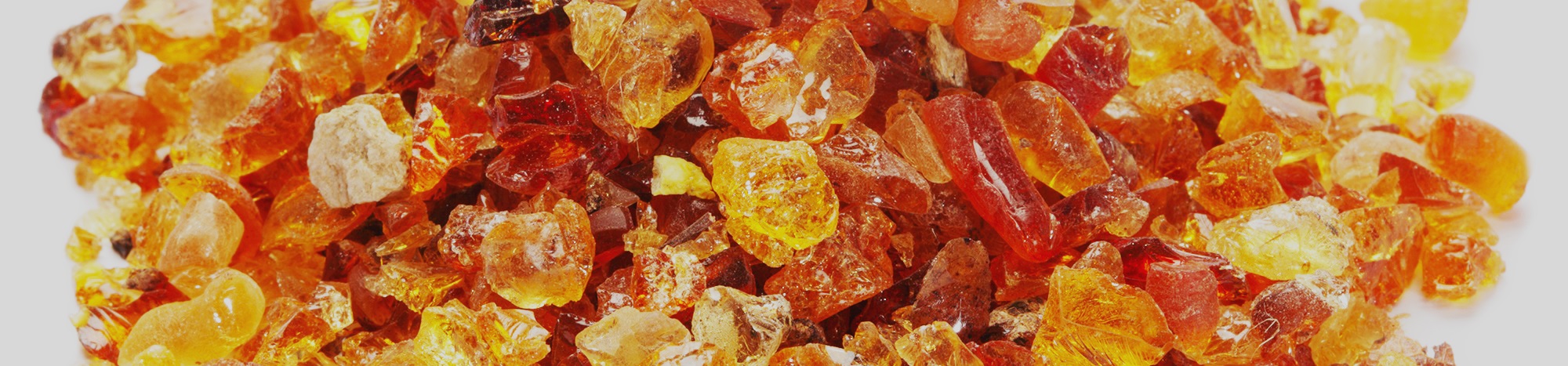 Gum Arabic — hardened sap of wild Acacia trees